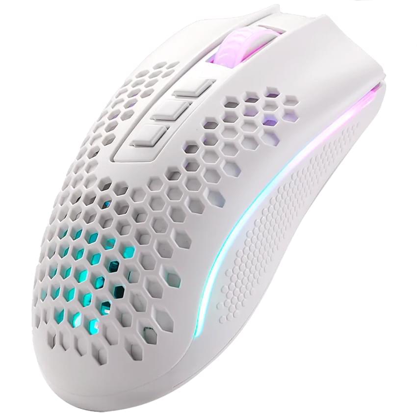 Mouse Redragon Storm Pro Rgb 16000 Dpi Blanco